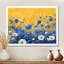 «Ison Blue Golden Wildflower Meadow Scenery II», art mural fleurs sauvages-668523223-668523231-689329483