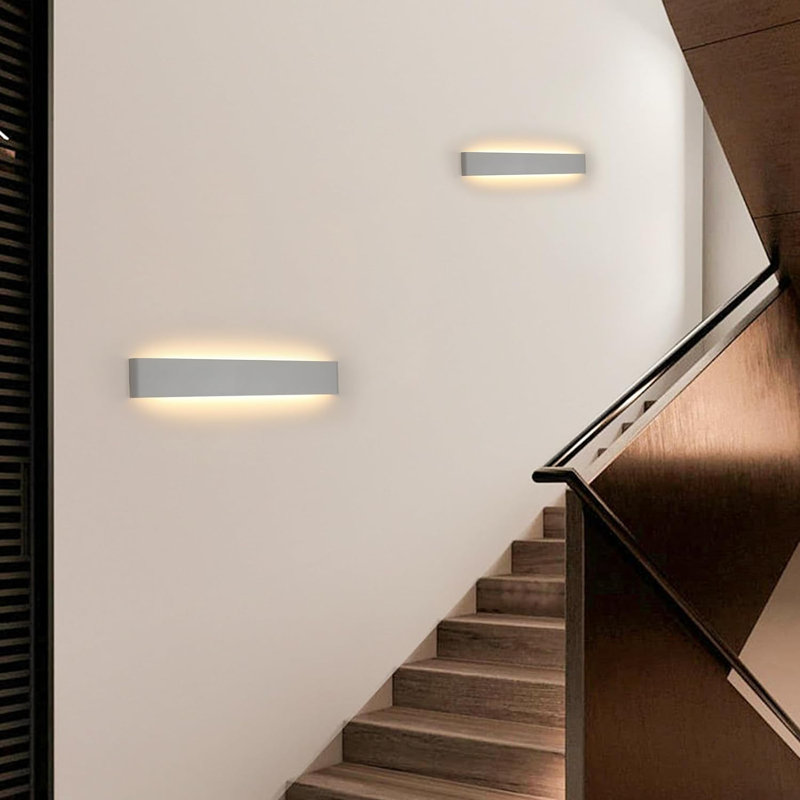 Camariah LED Flush Mounted Sconce, Satin