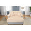 Canapé moderne avec méridienne en fausse fourrure de lapin, mousse haute densité et sièges spacieux pour un confort et un style ultimes-755141420