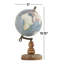 Globe terrestre en plastique brun Minturn