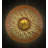 29 Inch Sun Metal Outdoor Wall Decor with Multi Color Weather Resistant Finish for Indoor and Outdoor Home Accent - Solar Sun-281595056