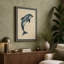 Leaping Dolphin Coastal - Wrapped Canvas-2113617680-2113617685