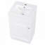 Meuble-lavabo 20 po avec lavabo en céramique, tablette réglable-215295532