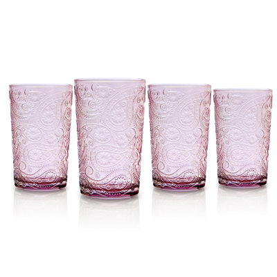 Verre à motif cachemire
