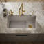 Évier de cuisine encastré à cuve simple 33-1 / 2 po x 18-5 / 16 po x 9-1 / 2 Cairn Cairn-27201309