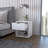 Elliott Nightstand With Elegant Drawer And Open Shelf, White-516406754