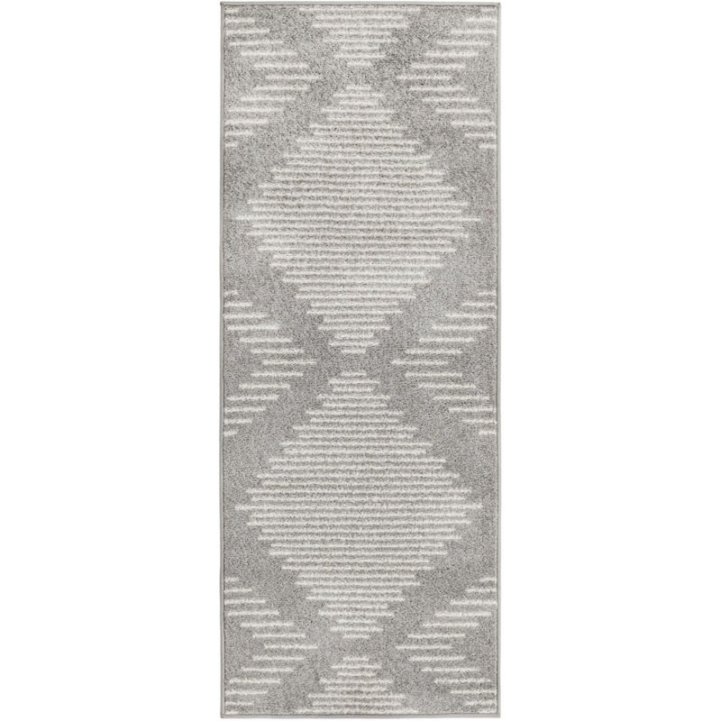 Geometric Indoor Rug, Runner 2' x 5'
