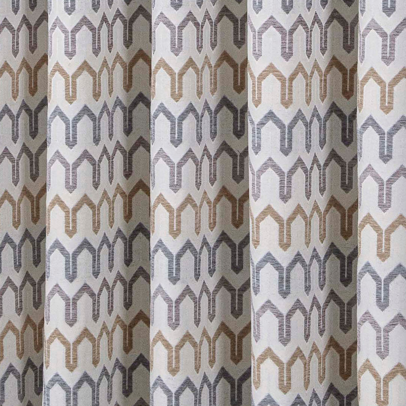 Ronisue Semi Sheer Curtain Pair, Width 168 x Drop 229 cm