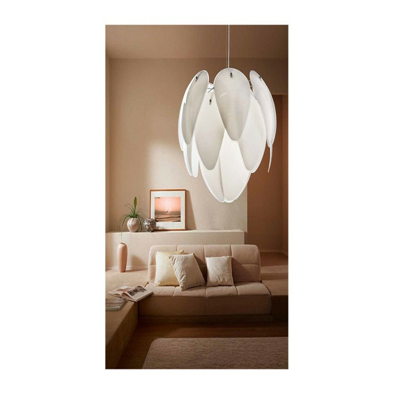 5 - Light Unique/Statement Pendant, White