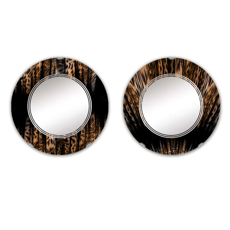 Ensemble de 2 miroirs sans cadre