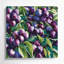 Art mural sur toile prune mauve-1935893970