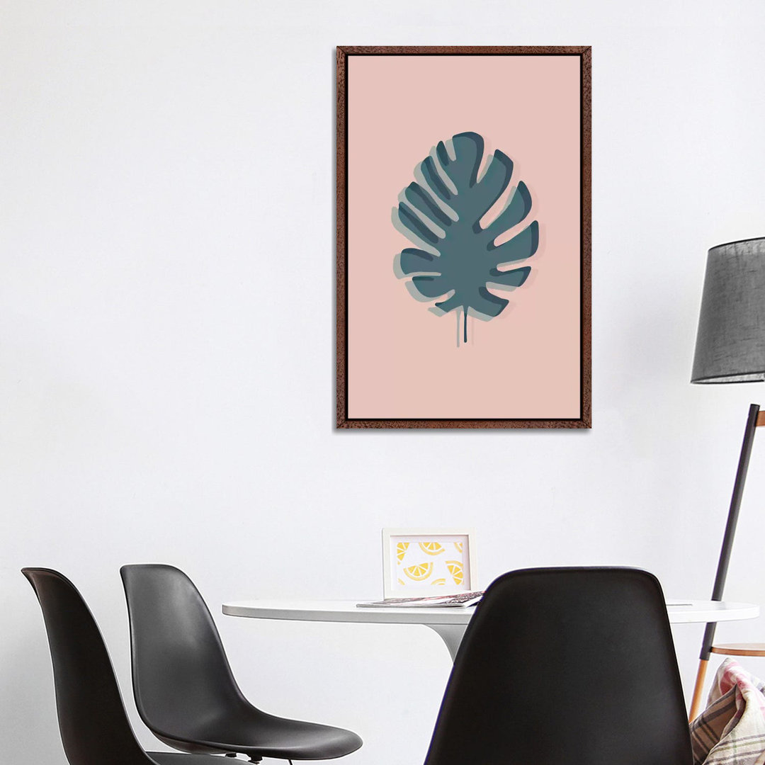 The Solitary Monstera von The Native State - Galerie-verpackte Leinwand Giclée auf Leinwand