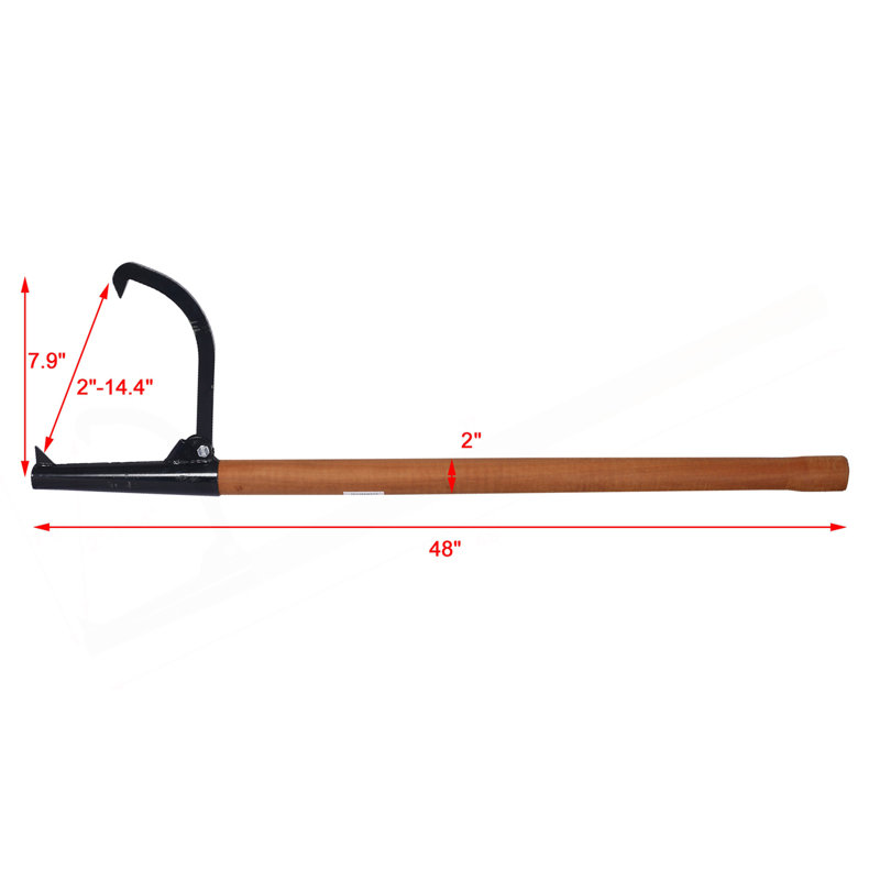 Bûche Peavy Cant Hook 48 ", Peavey Point