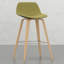 Tabourets de bar Mid-Century 2 - sièges rembourrés, fabrication, noyau en contreplaqué, sièges fonctionnels
