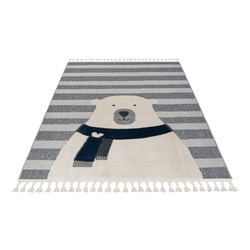 Ellesef Animal Print Area Rug, Rectangle 120 x 170cm