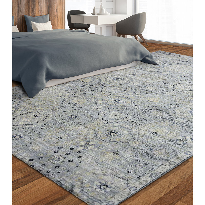 Elegant Abstract Area Rug, Rectangle 12' x 15'