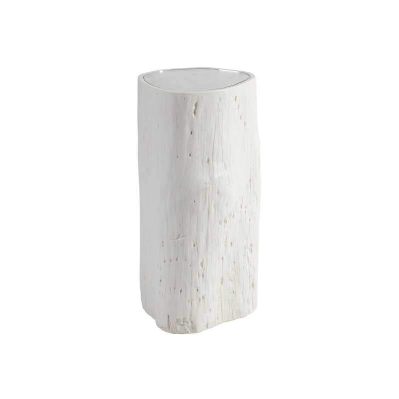 Capitola Glass Top End Table