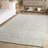 Seraiah Hand Tufted Viscose Wool Cotton With Latex Rug in Sage/Ivory-1917296111