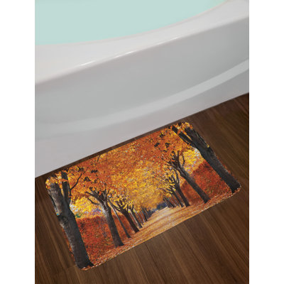 Garmond Bath Mat with Non-Slip Backing