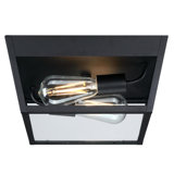 2 - Bulb Outdoor Flush Mount