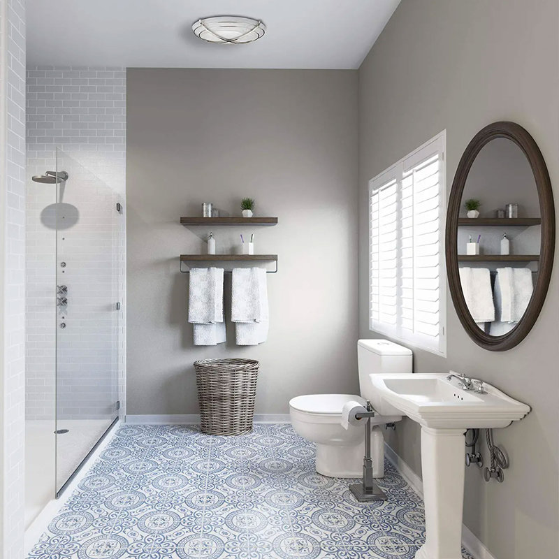 Ventilateur de salle de bain et luminaire pour salle de bain Hunter Home Comfort Halcyon