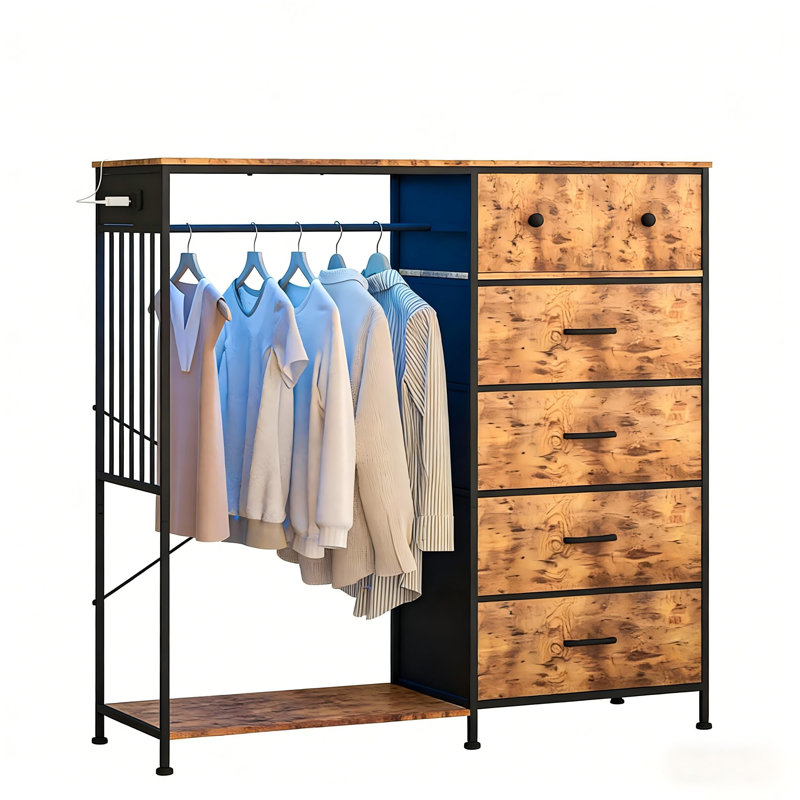 Closet System, Brown