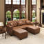 Canapé Chesterfield 82,6 po Mid-Century-2140773180