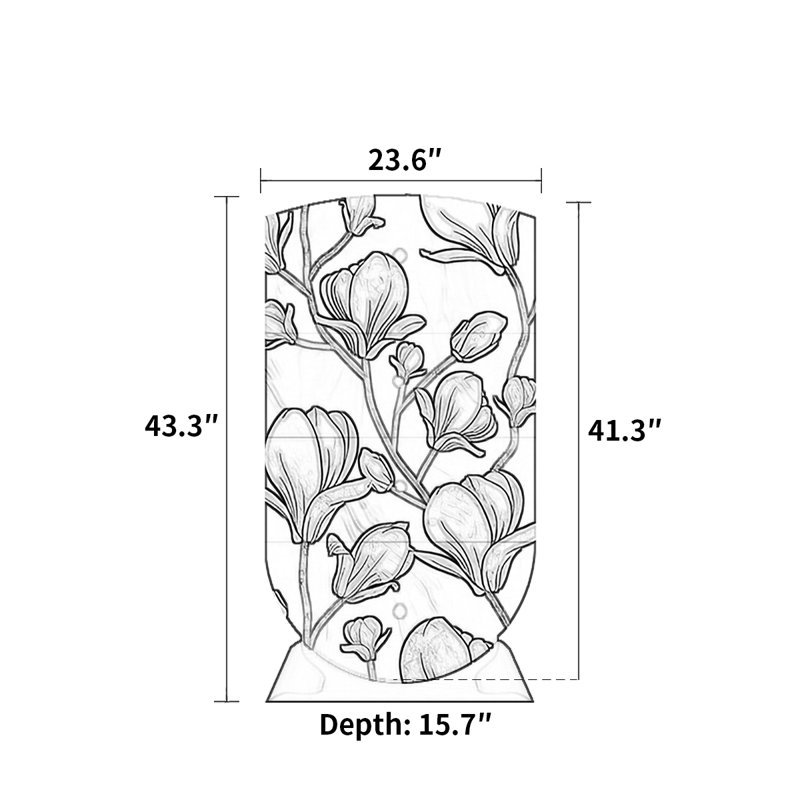 Armoire décorative française dans le salon, Blanc