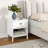 2-tier End Table w/Drawer Open Storage Shelf 2 Tiers Nightstand Bedroom-789190772