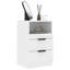 40cm W Manufactured Wood Bedside Table-351968003-347801014