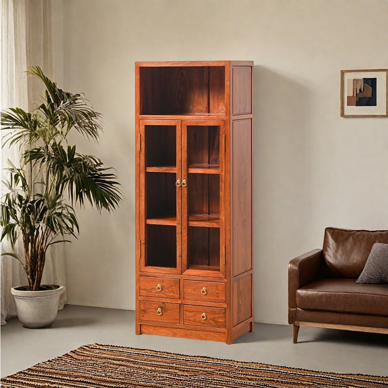Krahmer, (4 Shelves) 62.99"H x 23.62"W x 13.78"D