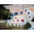 Bistro Round Metal Folding Outdoor Bistro Table With Umbrella Hole , in. W in. D-86001424-86001449