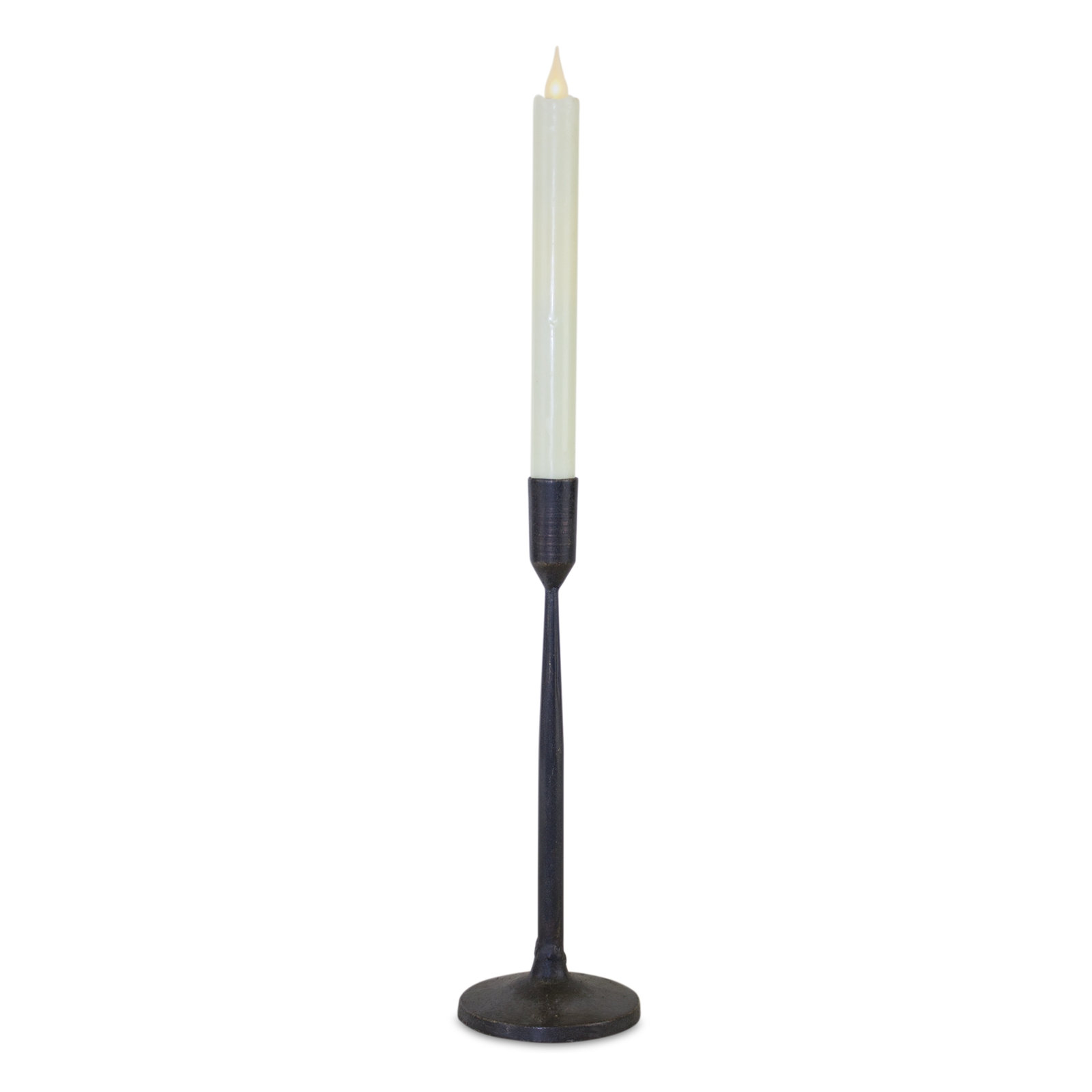 2-Piece Metal Candlestick Set