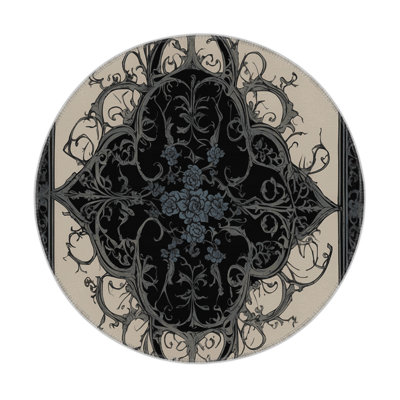 Enchanted Grace Indoor And Outdoor Area Rug