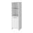 Danforth Pantry Cabinet, Single Door Cabinet, Four Shelves