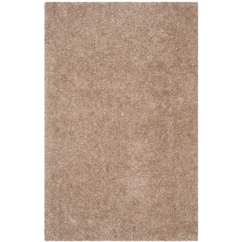 Solid Colour Hand Woven Area Rug, Rectangle 152 x 244 cm