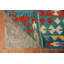 Tapis oriental kilim à tissage plat 8 x 12