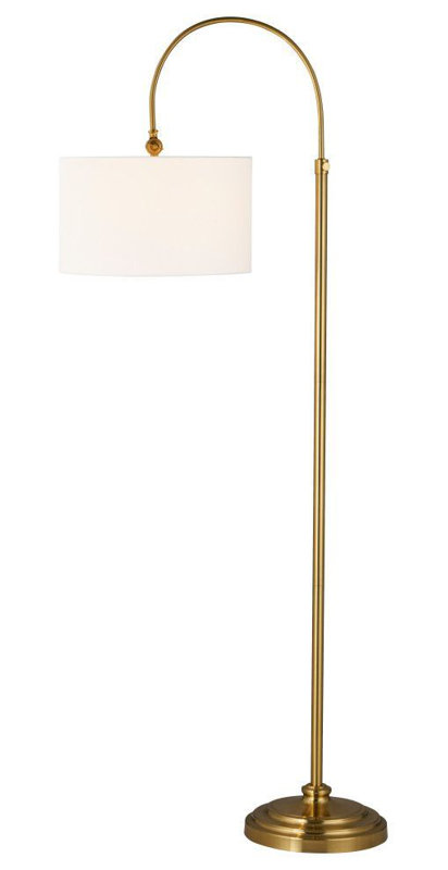 Lampe sur pied arquée 76 po Rossella