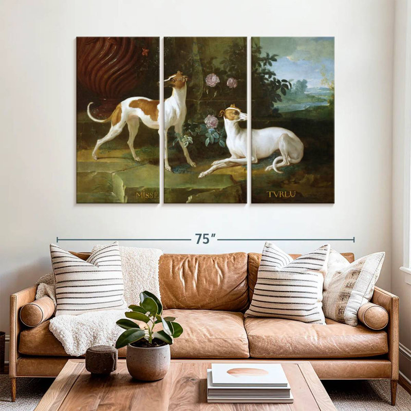 Brampt Misse And Turlu, 42" H x 65" W