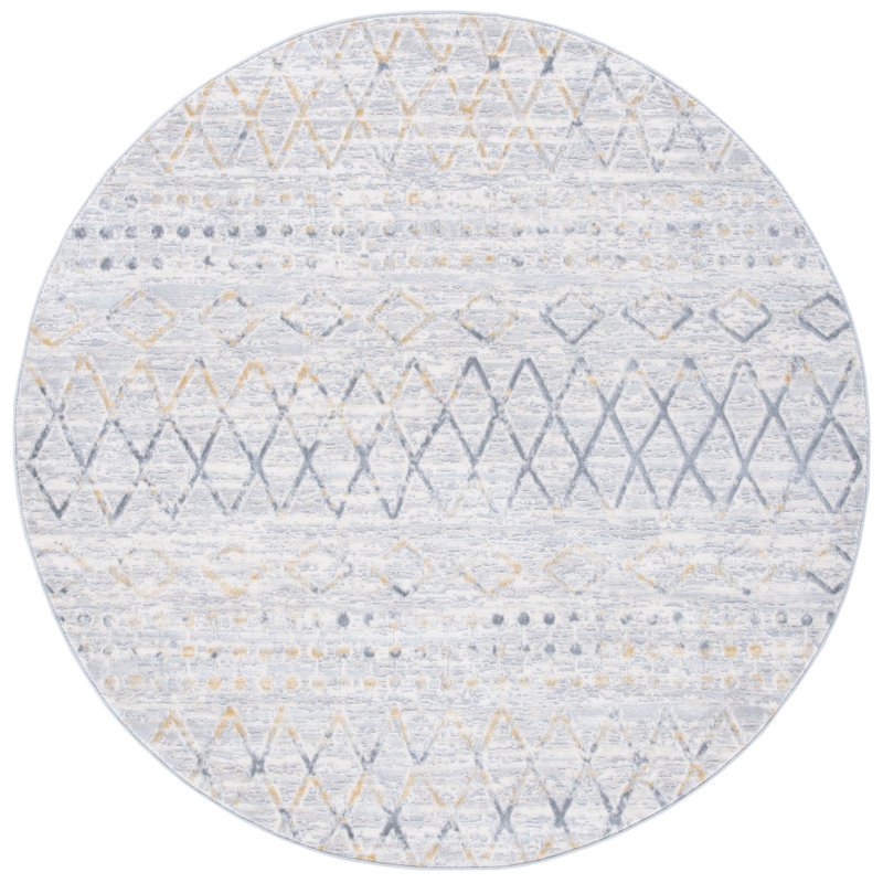 Tapis performance Lagoon Southwestern, Rond 6 pi 7 po