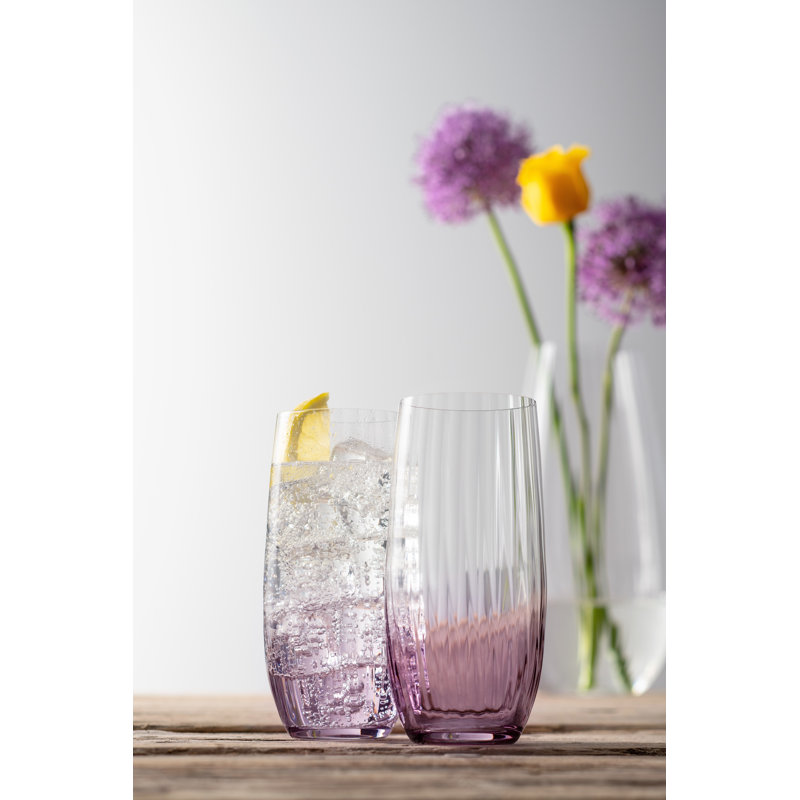 Verre à vin 15 oz. Ensemble de verres Hurricane, Améthyste