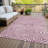  Machine Washable Indoor/Outdoor Chayden ACN1020 Gold Rug-2085860901