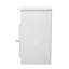 Fully Assembled Folden Nightstand in White Gloss