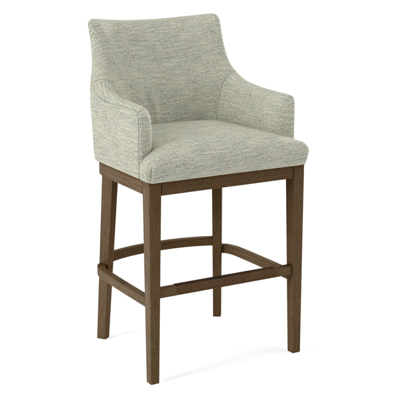 Upholstered Stool, 61698-88, Black