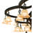 58 - Light Dimmable Tiered Chandelier