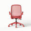 Chaise de bureau multifonctionnelle ergonomique avec accoudoirs rabattables, capacité de 350 lb, dossier en filet, coloré-826881874-826881885