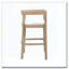 Tabouret de comptoir en bois d'hévéa-775411047