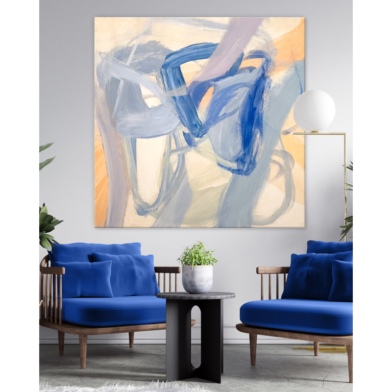 «Mini Provenance 4» par Katie Ré Scheidt, H 24 po x l 24 po, Toile tendue