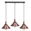 Lantana 3 - Light Copper Kitchen Island Pendant