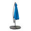 Parasol de patio bleu foncé de 10 pi avec effet et structure d'ombrage puissants - idéal pour une utilisation près de la piscine